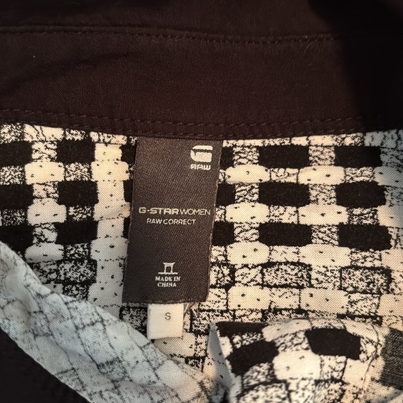 G Star Raw Boyfriend Long Sleeve Shirt Size Small - Picture 4 of 12